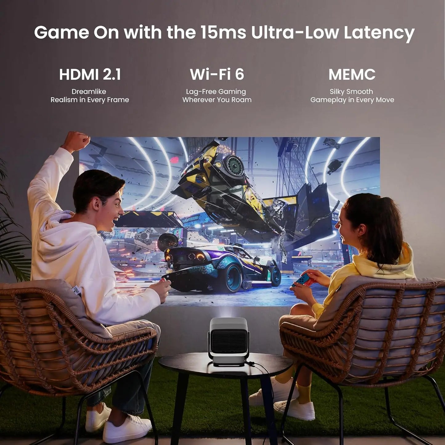 JmGo N1 4K Laser Projector