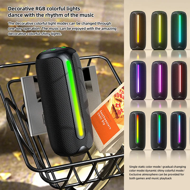 Mini RGB Wireless BT Speaker